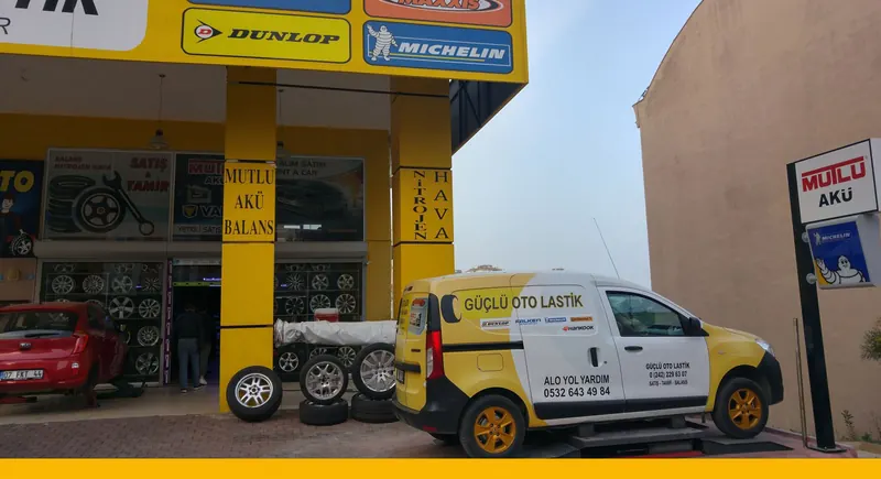 Gezici servis aracımız şube önünde